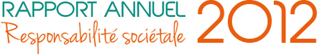Rapport annuel Responsabilité Sociétale 2012